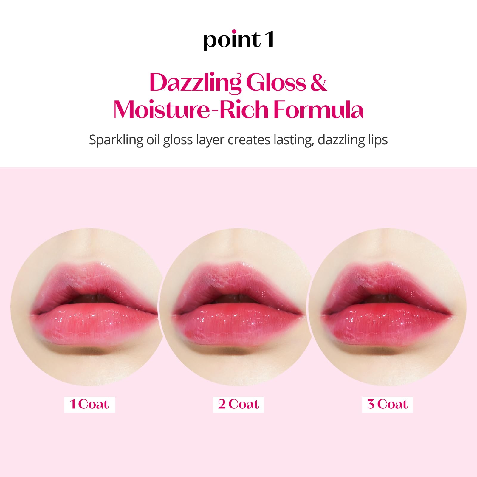 Foto 4 | Tinte De Labios Etude Dear Darling Oil Tint #1 Real Cherry, 4,2 Ml - Venta Internacional.
