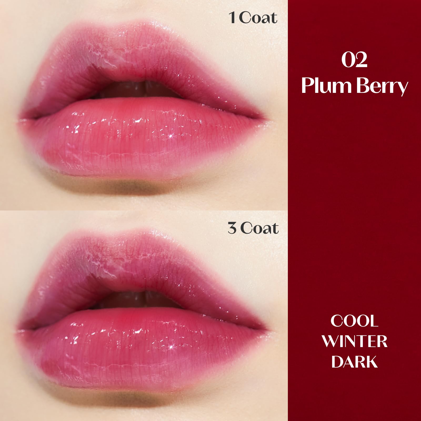 Foto 4 pulgar | Tinte De Labios Etude Dear Darling Oil Tint #2 Plum Berry, 4,2 Ml - Venta Internacional.