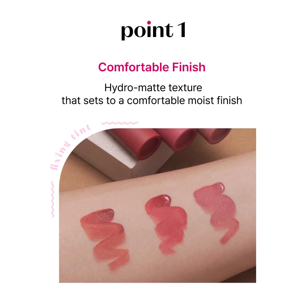Foto 5 | Lápiz Labial Líquido Etude Fixing Tint #20 Pink Fig Waterproof - Venta Internacional.