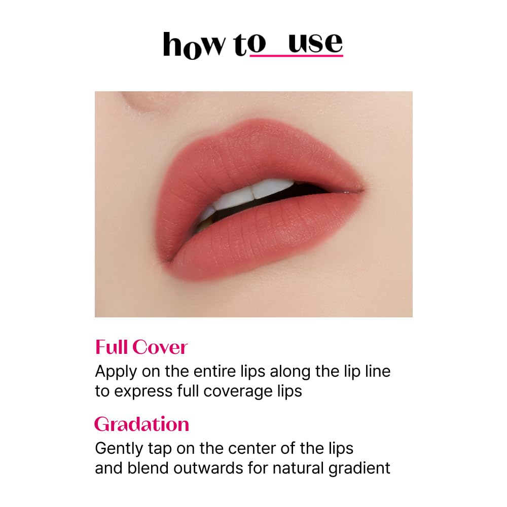 Foto 7 | Lápiz Labial Líquido Etude Fixing Tint #20 Pink Fig Waterproof - Venta Internacional.