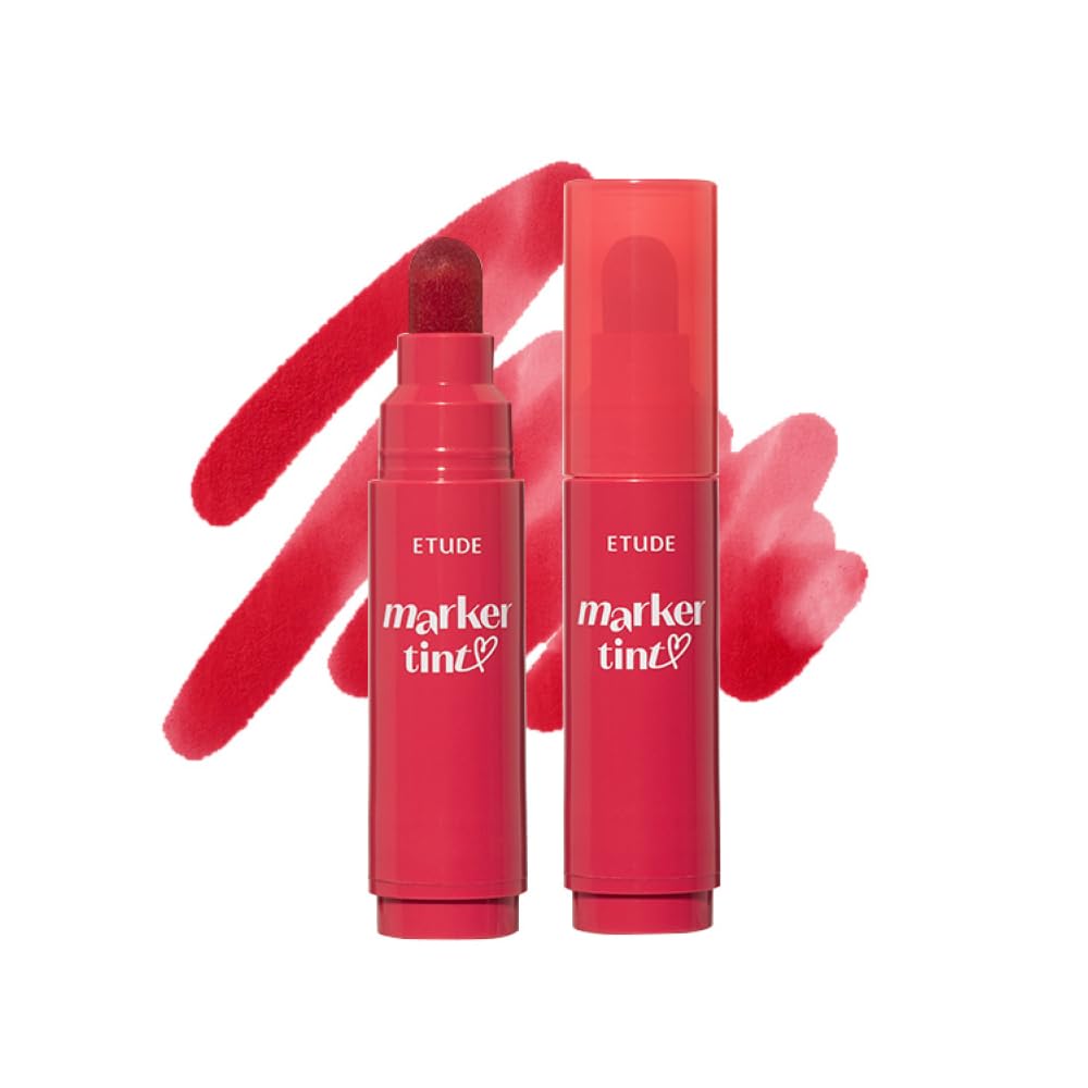 Foto 2 pulgar | Tinte De Labios Etude Dear Darling Marker Tint #1 Raspberry Pop - Venta Internacional.