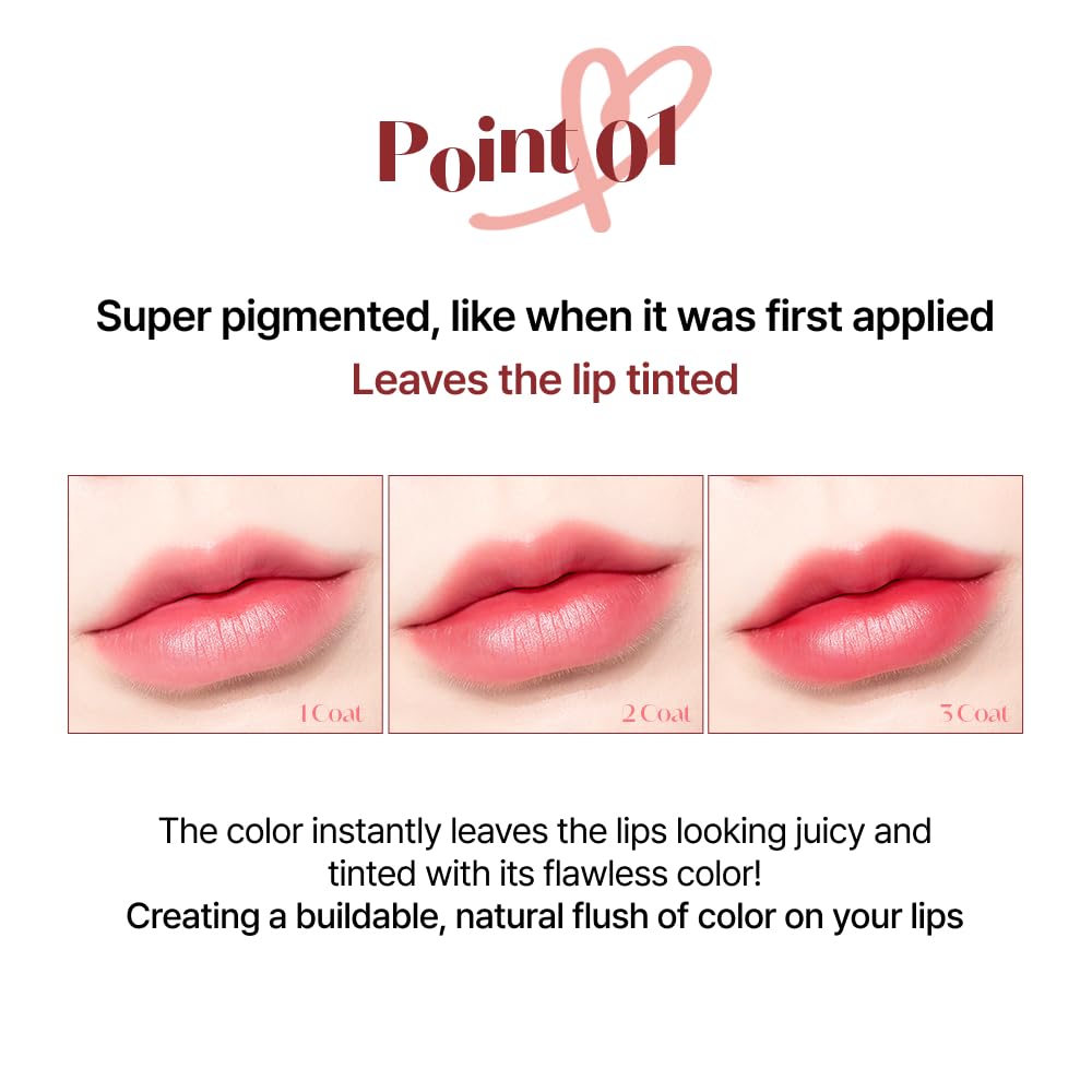 Foto 6 pulgar | Tinte De Labios Etude Dear Darling Marker Tint #1 Raspberry Pop - Venta Internacional.