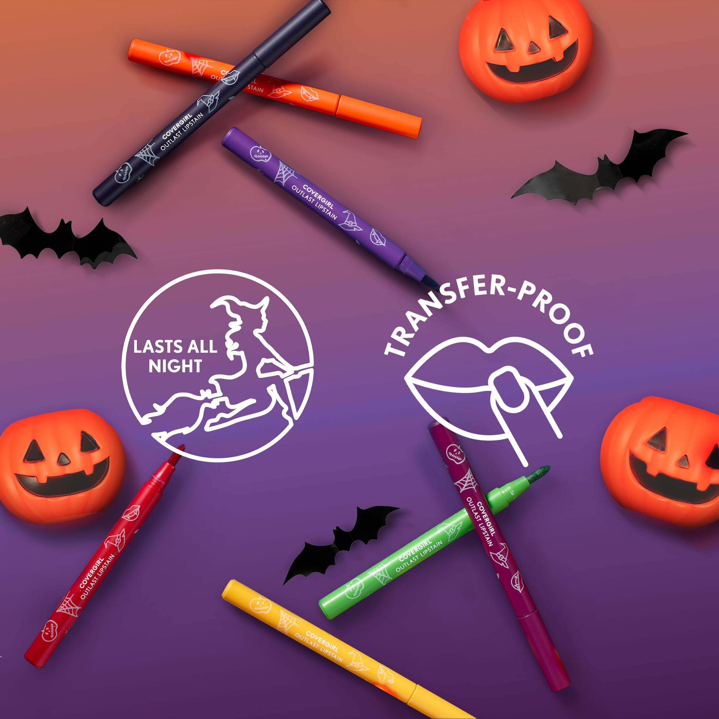 Foto 6 | Lápiz Labial Covergirl Outlast Fantastic Halloween Limited 1,5 Ml - Venta Internacional.