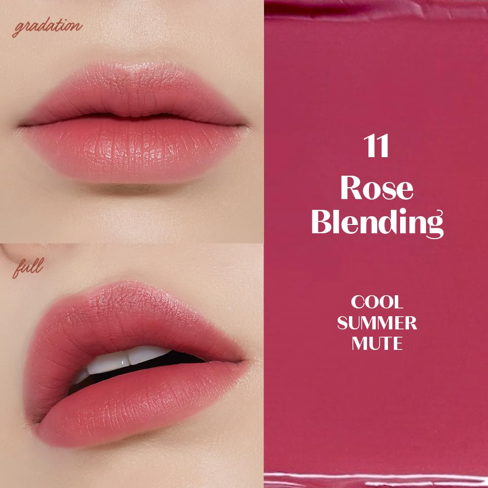 Foto 4 pulgar | Lápiz Labial Líquido Etude Fixing Tint #11 Rose Blending, 4 Ml - Venta Internacional.