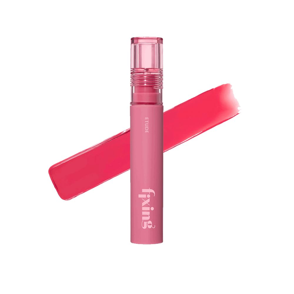 Lápiz Labial Líquido Etude Fixing Tint #10 Smoky Cherry, 4 Ml - Venta Internacional.