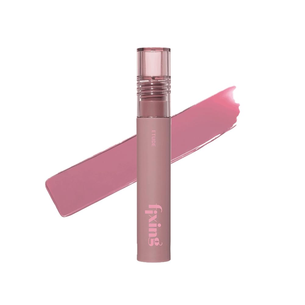 Lápiz Labial Líquido Etude Fixing Tint #18 Cool Pink, 4 Ml, Resistente Al Agua - Venta Internacional.