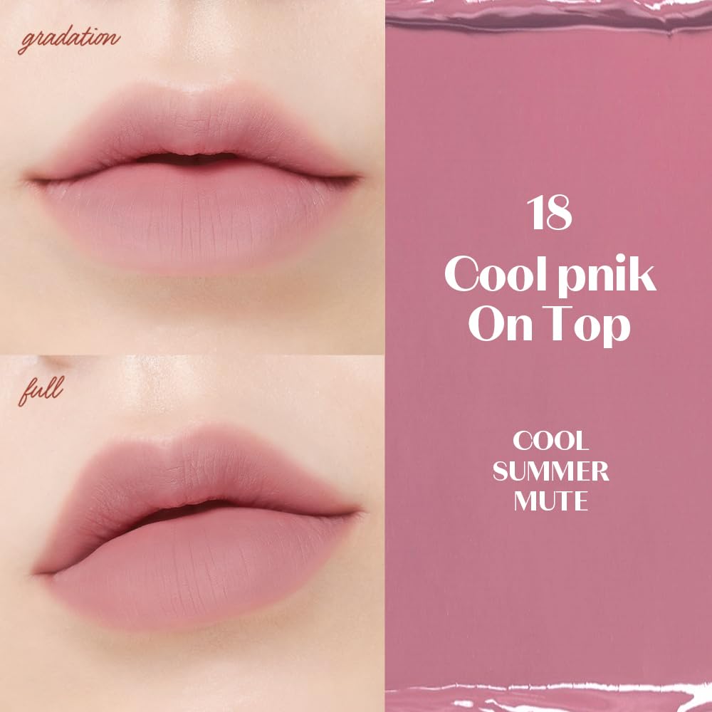 Foto 4 pulgar | Lápiz Labial Líquido Etude Fixing Tint #18 Cool Pink, 4 Ml, Resistente Al Agua - Venta Internacional.