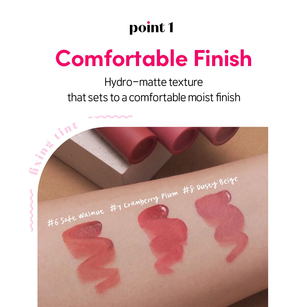 Foto 5 pulgar | Lápiz Labial Líquido Etude Fixing Tint #18 Cool Pink, 4 Ml, Resistente Al Agua - Venta Internacional.