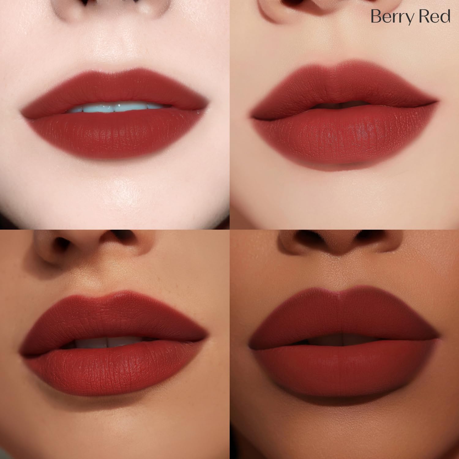 Foto 2 | Lápiz Labial Líquido Etude Fixing Tint #17 Berry Red, 4 Ml - Venta Internacional.