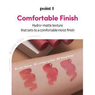 Foto 4 | Lápiz Labial Líquido Etude Fixing Tint #17 Berry Red, 4 Ml - Venta Internacional.