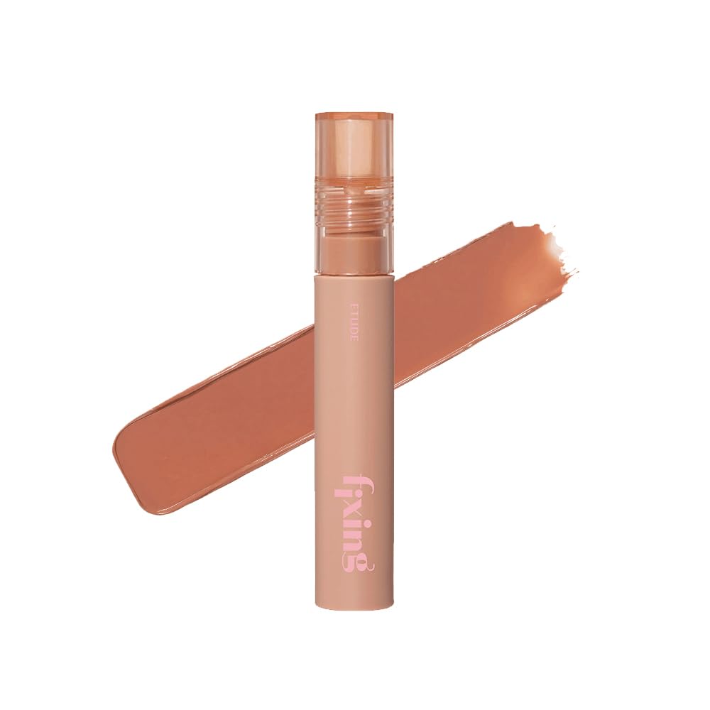 Lápiz Labial Líquido Etude Fixing Tint #04 Ginger Milk Tea 4 Ml - Venta Internacional.