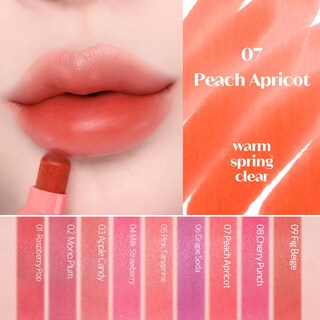Foto 3 | Tinte Labial Etude Dear Darling Roker Tint #7 Peach Apricot, 5 Ml - Venta Internacional.