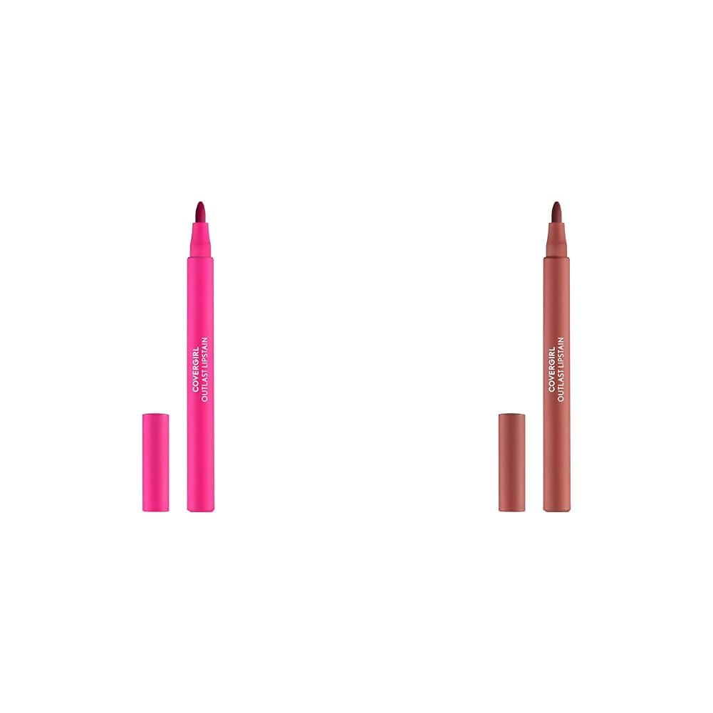 Paquete De Pintalabios Covergirl Outlast 15 Y 65 Colores Veganos - Venta Internacional.