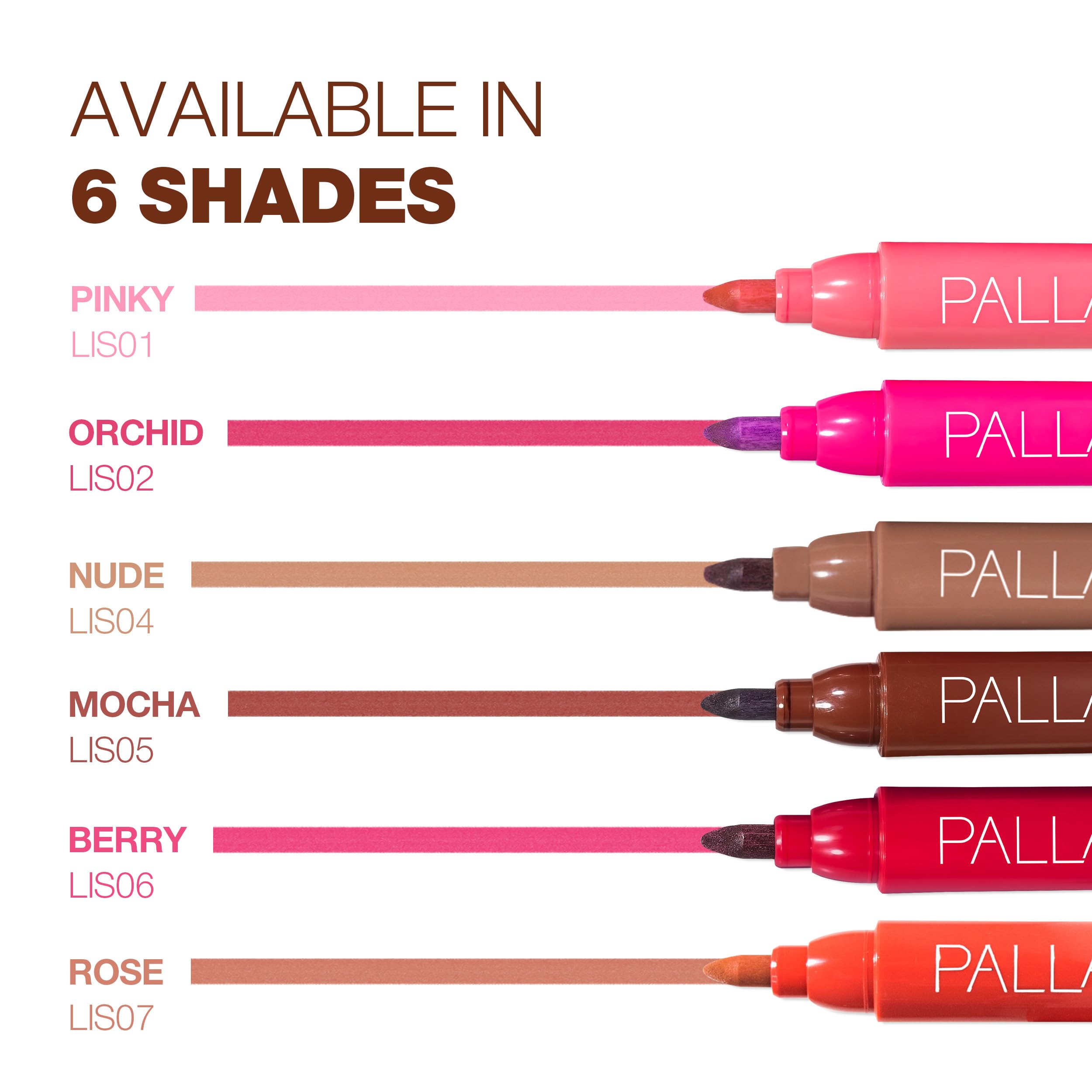 Foto 6 pulgar | Crema Hidratante Impermeable De Color Moca Lip Stain Palladio - Venta Internacional.