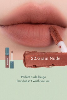 Foto 2 | Tinte Labial Líquido Rom&nd Zero Velvet Tint 22 Grain Nude - Venta Internacional.