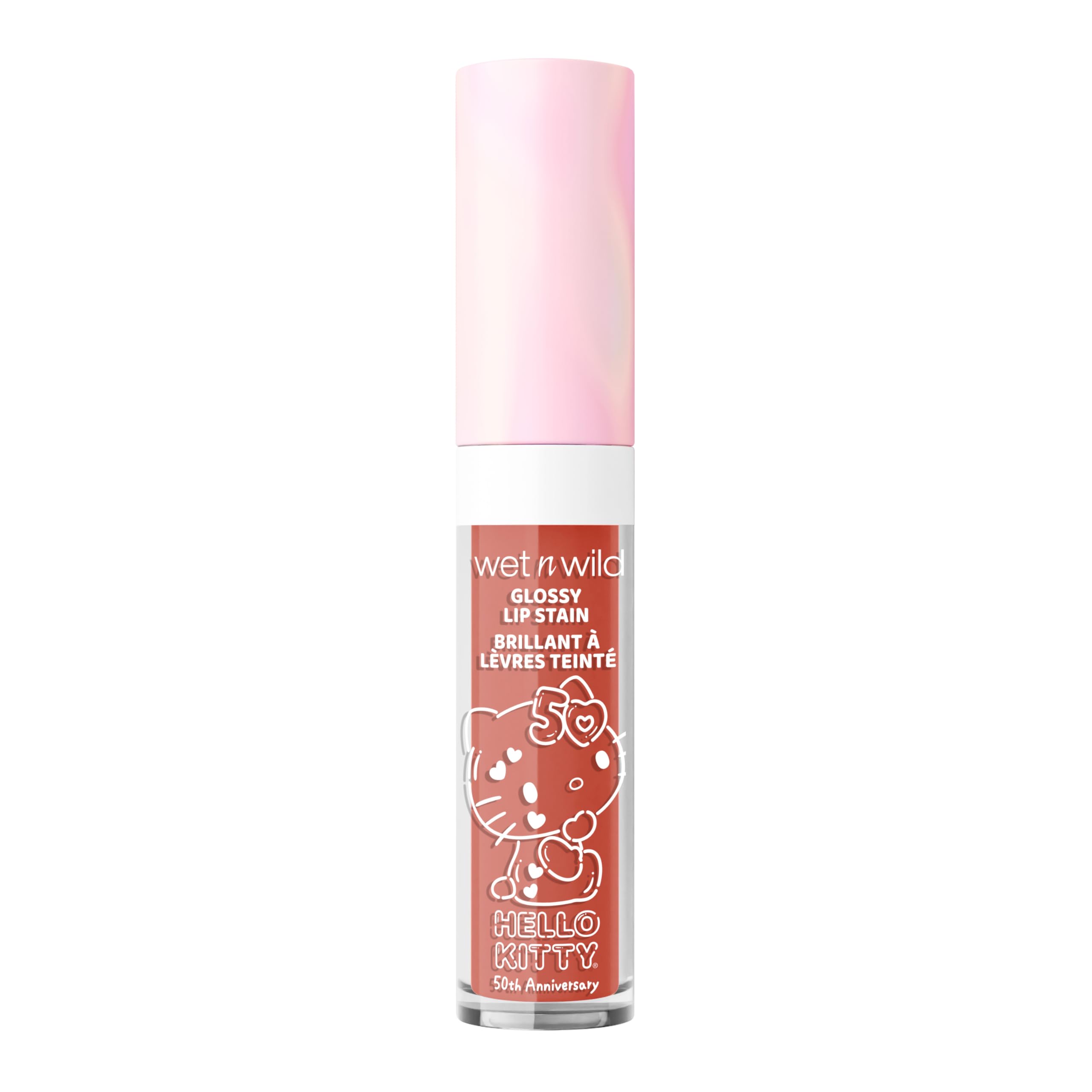 Foto 2 | Tinte Labial Húmedo Y Salvaje Con Aroma A Tarta De Manzana Cálida De Hello Kitty - Venta Internacional.