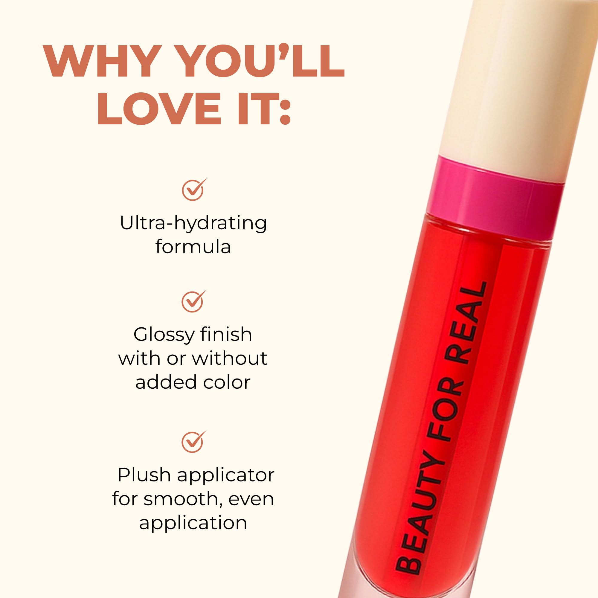 Foto 5 pulgar | Aceite Hidratante Para Labios Lip Revival Hi-shine Beauty For Real - Venta Internacional.