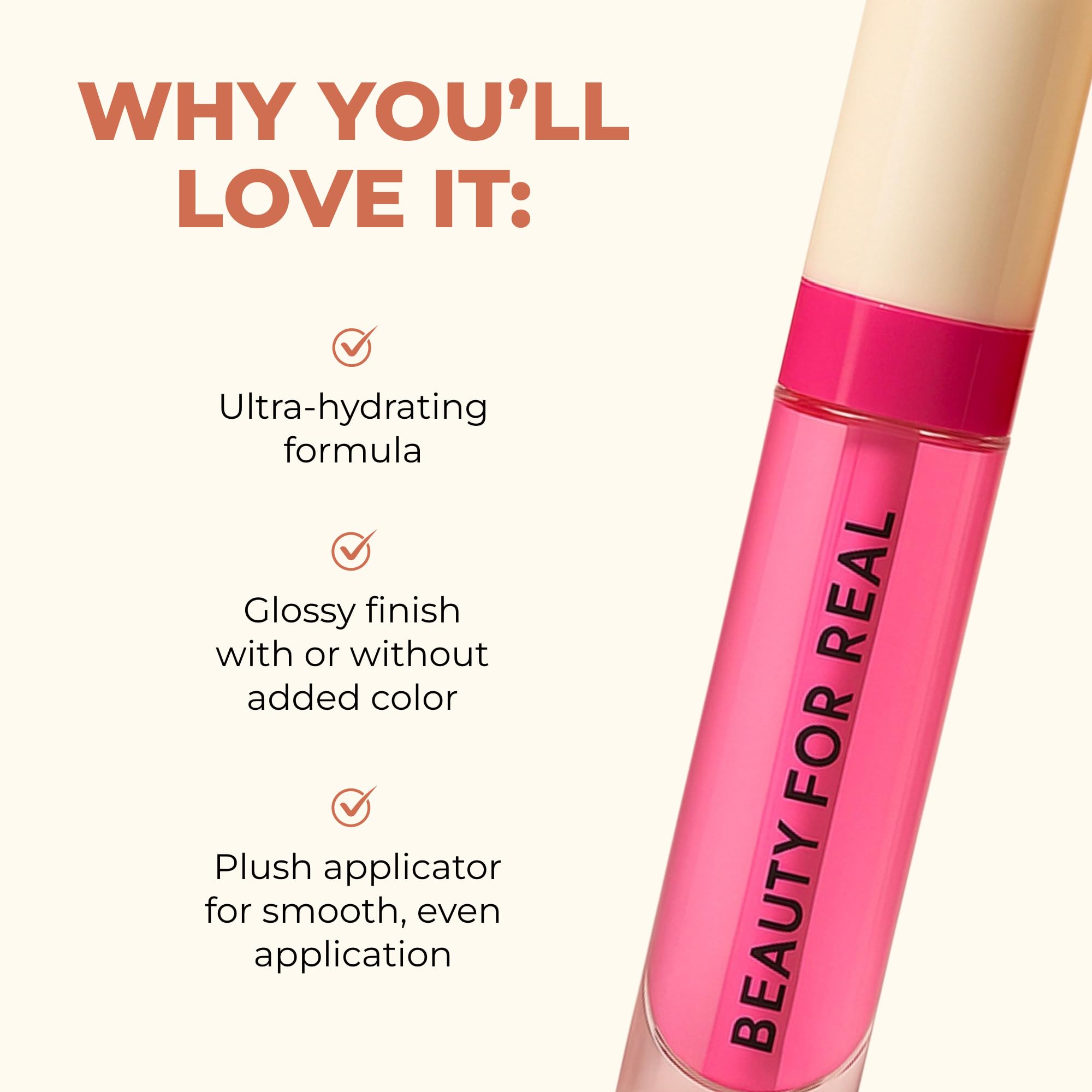 Foto 5 pulgar | Aceite Hidratante Para Labios Lip Revival Hi-shine Beauty For Real - Venta Internacional.