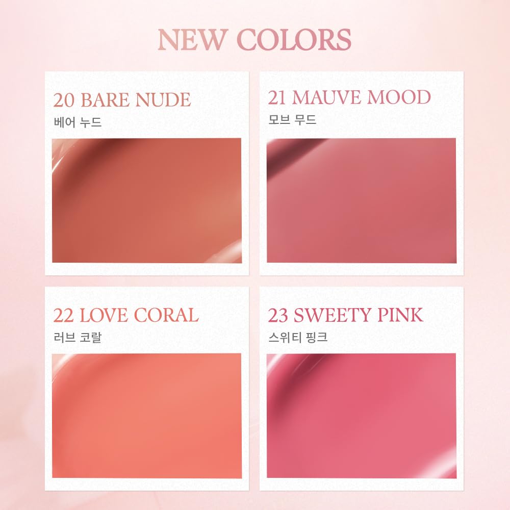 Foto 5 pulgar | Tinte Labial Dasique Juicy Dewy Tint #22 Love Coral  3.5 Ml  Vegano - Venta Internacional.