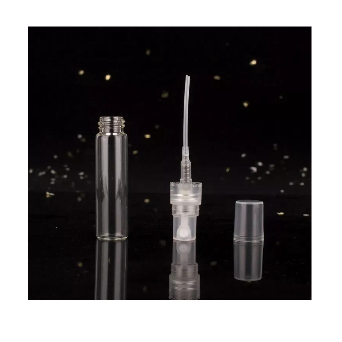 Foto 4 pulgar | Mini Botellas de Vidrio 70 Piezas 10 ml  Eo Safe Imports Esi-10058 Transparente