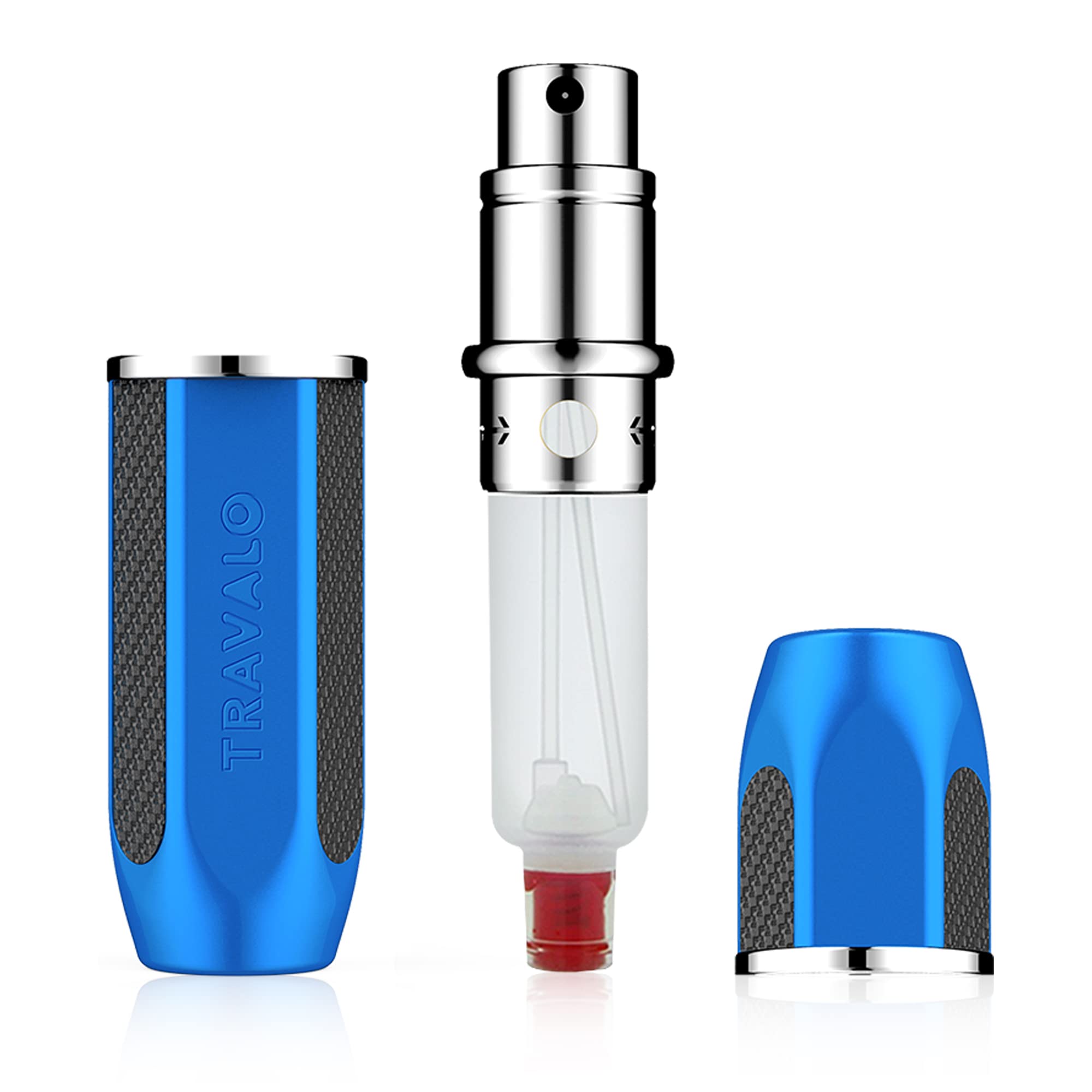 Foto 3 pulgar | Atomizador De Perfume Travalo Vector Recargable De 5 Ml Con Funda Negra - Venta Internacional.