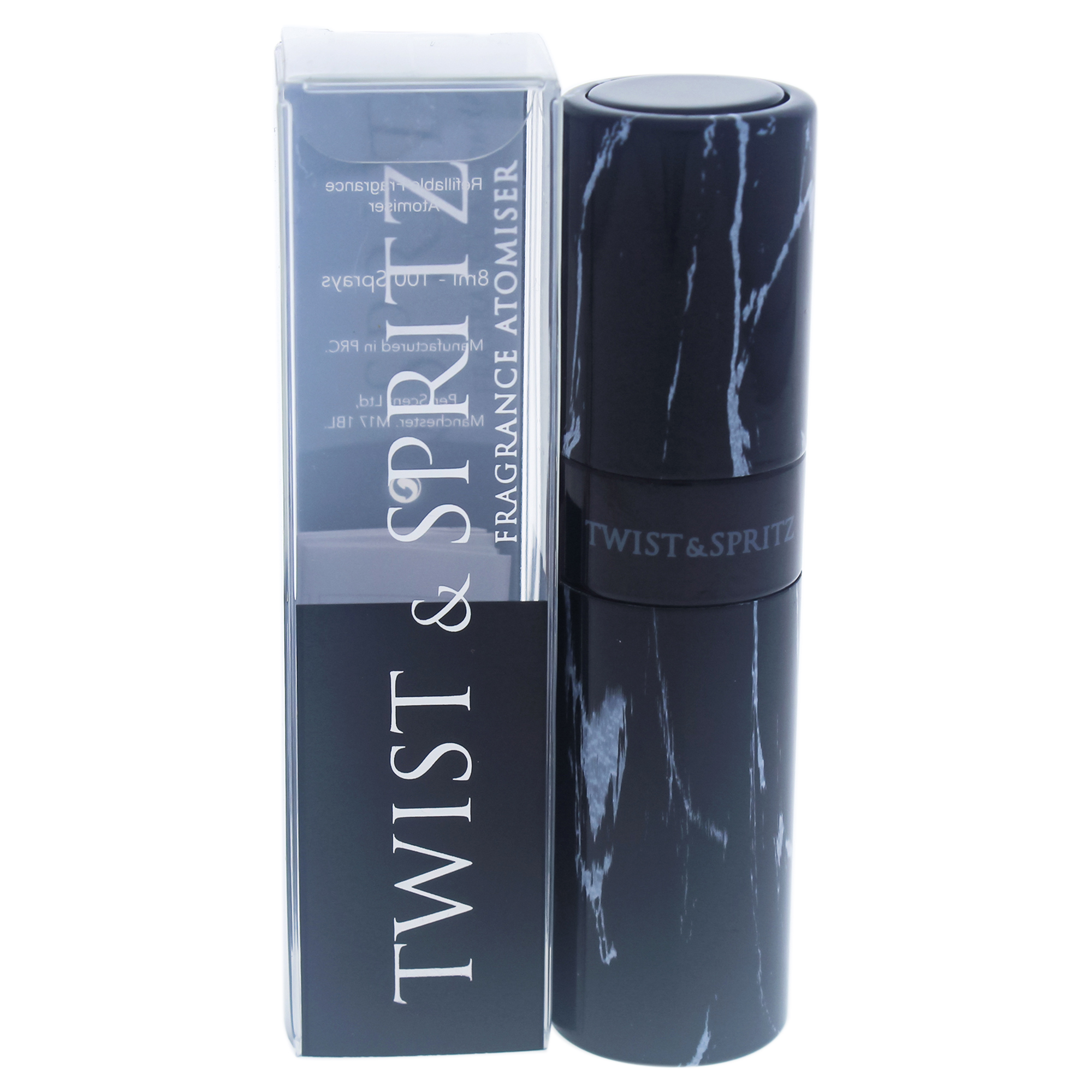 Foto 2 pulgar | Atomizador Twist And Spritz Black Marble - Venta Internacional.