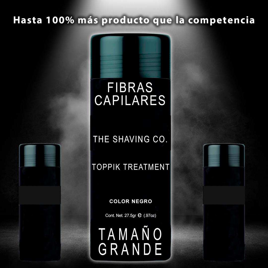 Foto 4 pulgar | Fibras Capilares The Shaving Co. Negro