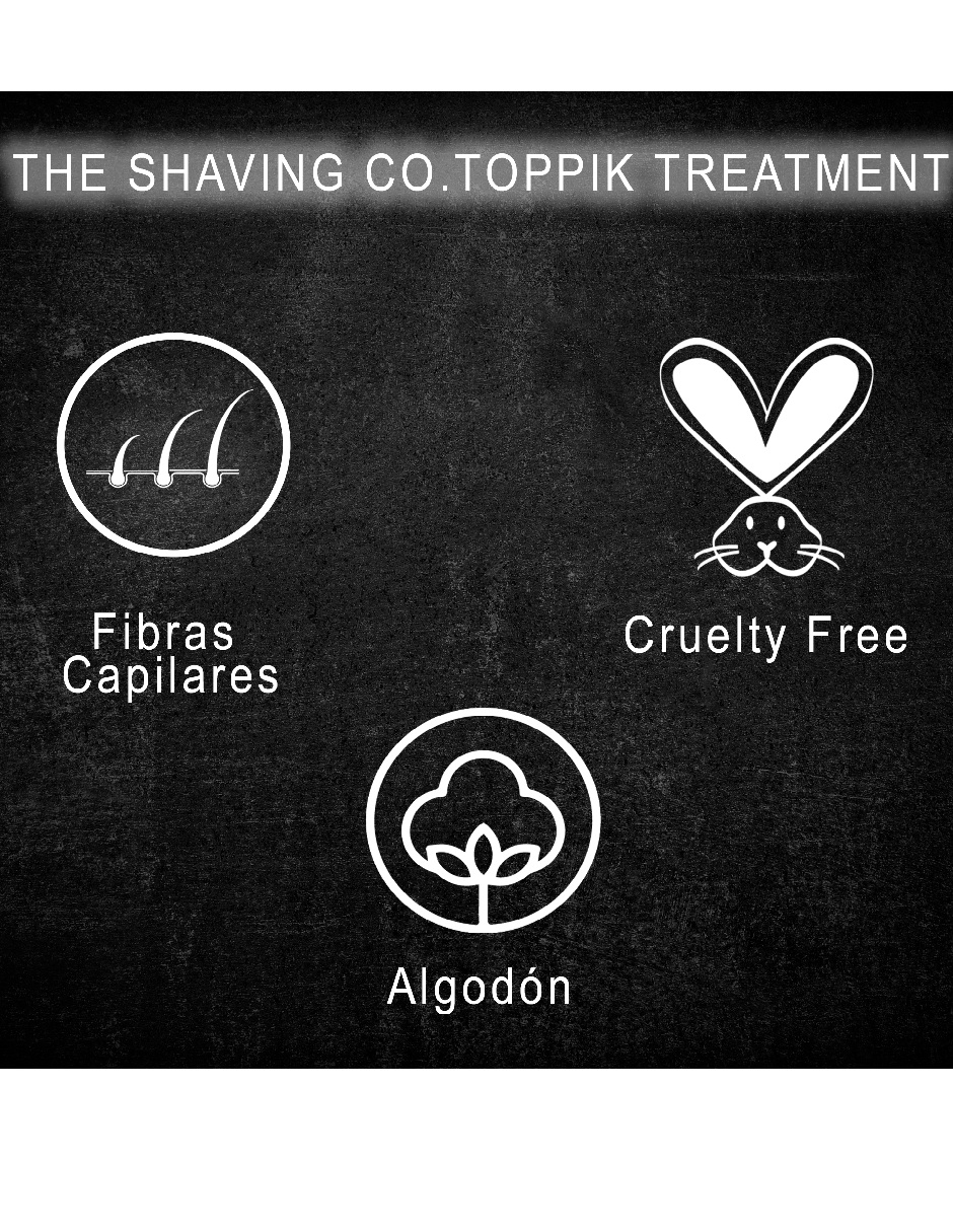 Foto 6 pulgar | Fibras Capilares The Shaving Co. Negro