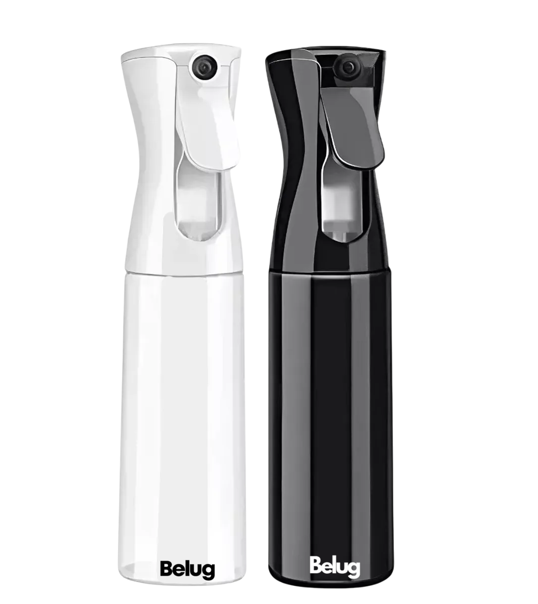 Foto 2 pulgar | Botella Spray Atomizador Belug De Alta Presión Peluquería 2 Pack Blanco Negro