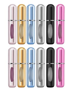 Foto 2 | 12 Pzs Mini Atomizador Para Perfume Portatil + Gratis Termo Güish De Regalo