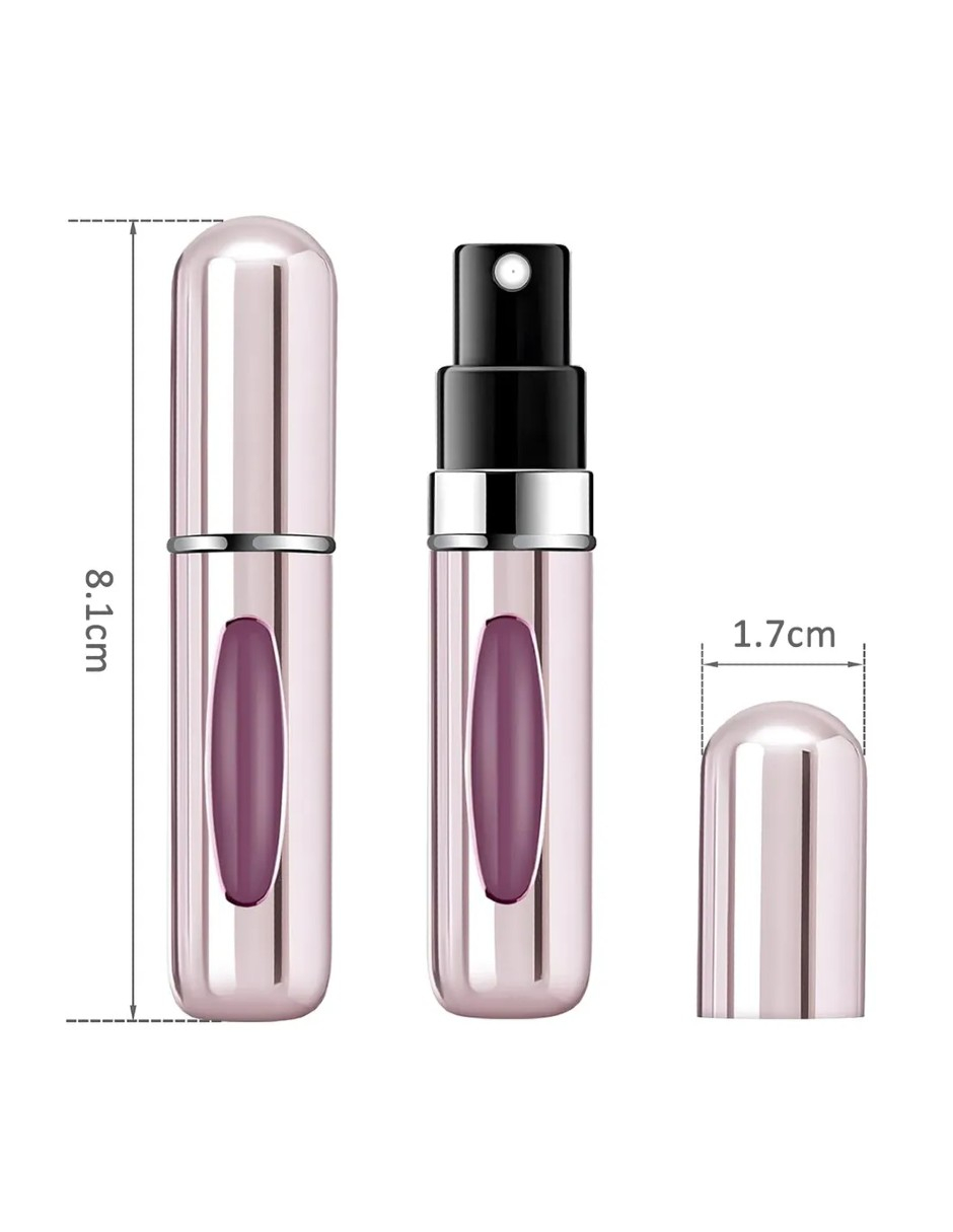 Foto 5 pulgar | 12 Pzs Mini Atomizador Para Perfume Portatil + Gratis Termo Güish De Regalo