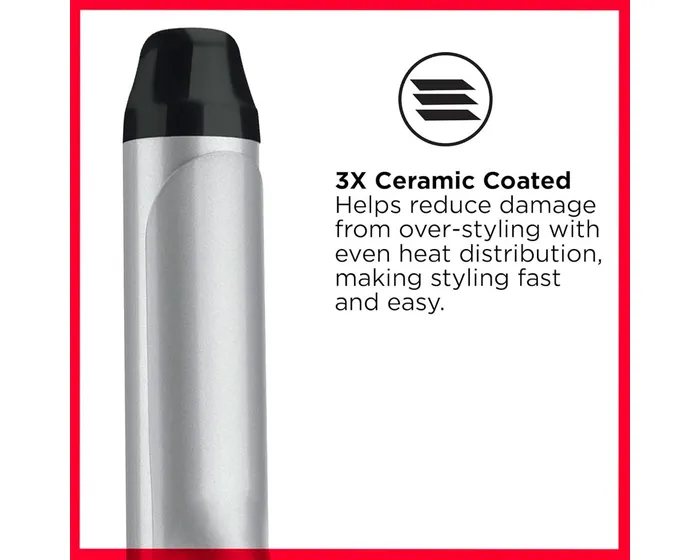 Foto 2 | Rizador de Cerámica Revlon Perfect Heat de 1,27 cm para Rizos Magníficos y Duraderos