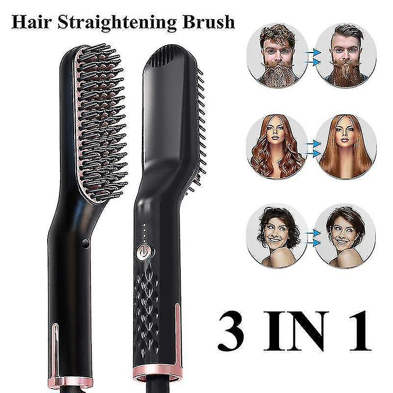 Foto 4 pulgar | Cepillo Alisador De Pelo Para Hombre  Forma Suave  Antiestático - Venta Internacional.