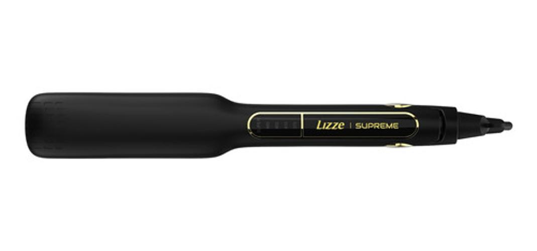 Foto 4 pulgar | Plancha De Cabello Lizze Supreme Negra 127 V color Negro