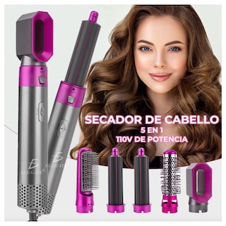 Foto 8 | Cepillo Secador de Pelo Elegate 5 en 1 Rosa