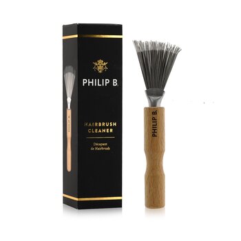 Foto 2 | Cepillos Philip B Mini de Acero Inoxidable con Mango de Roble - Venta Internacional