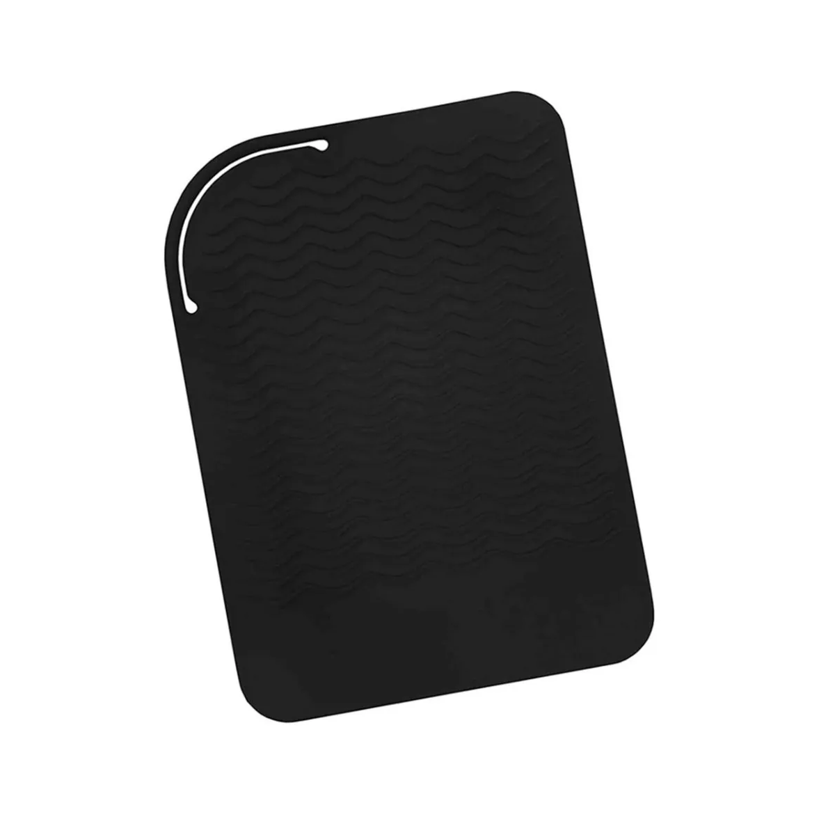 Tapete Térmico Para Planchas De Pelo - Esterilla De Silicon Eo Safe Imports Esi-16262  Negro