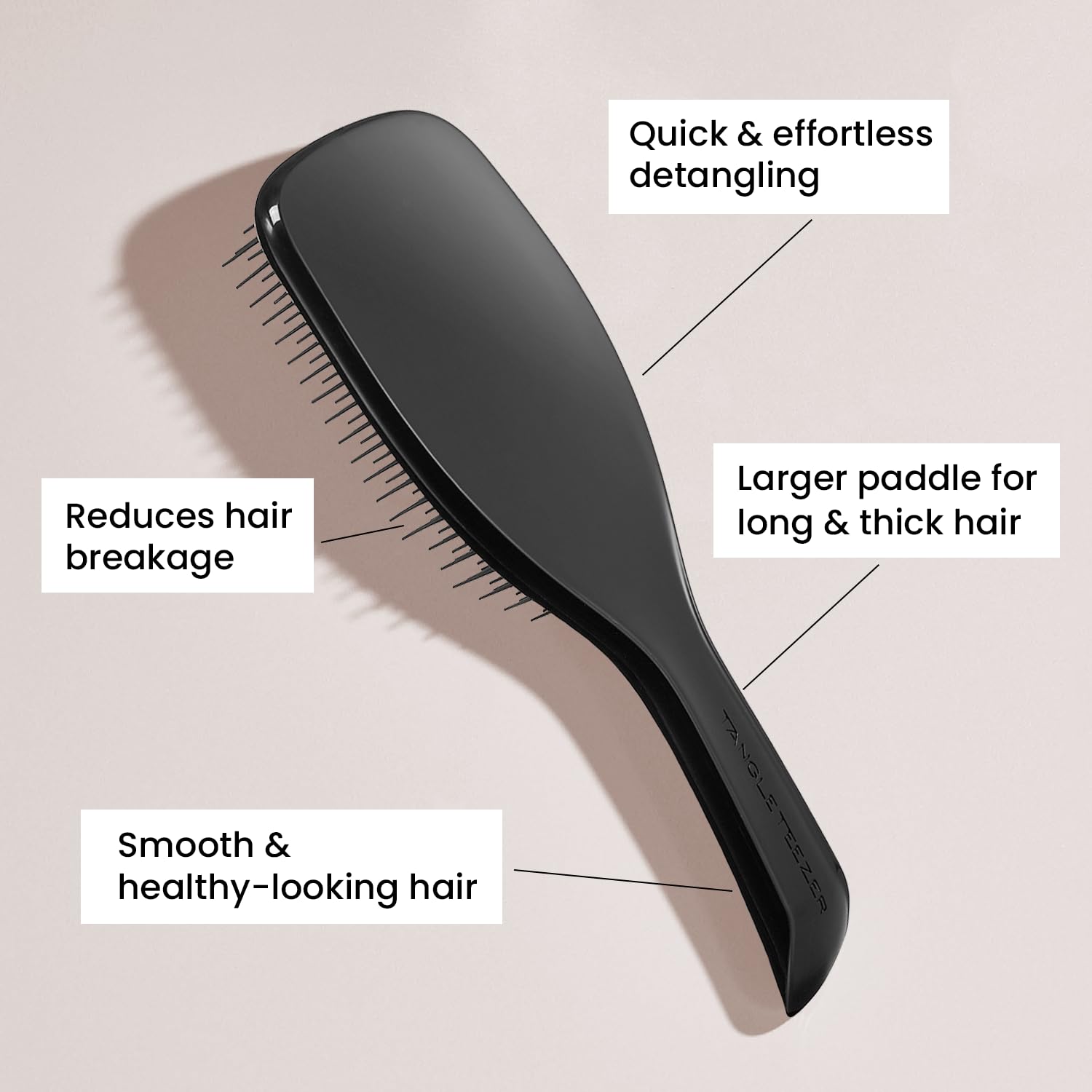 Foto 3 pulgar | Cepillo Tangle Teezer Negro para Cabello-Venta Internacional