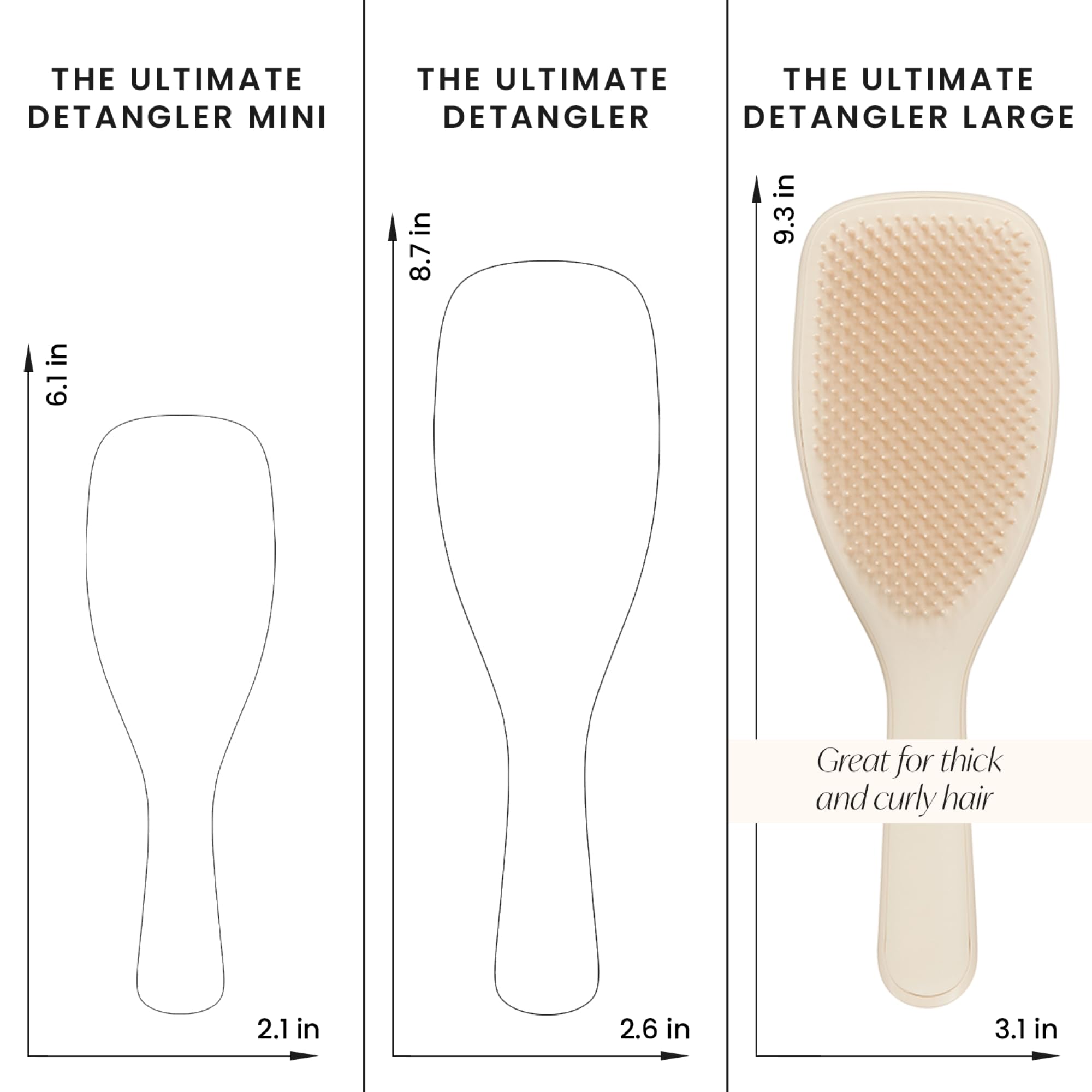 Foto 5 pulgar | Cepillo Tangle Teezer Negro para Cabello-Venta Internacional