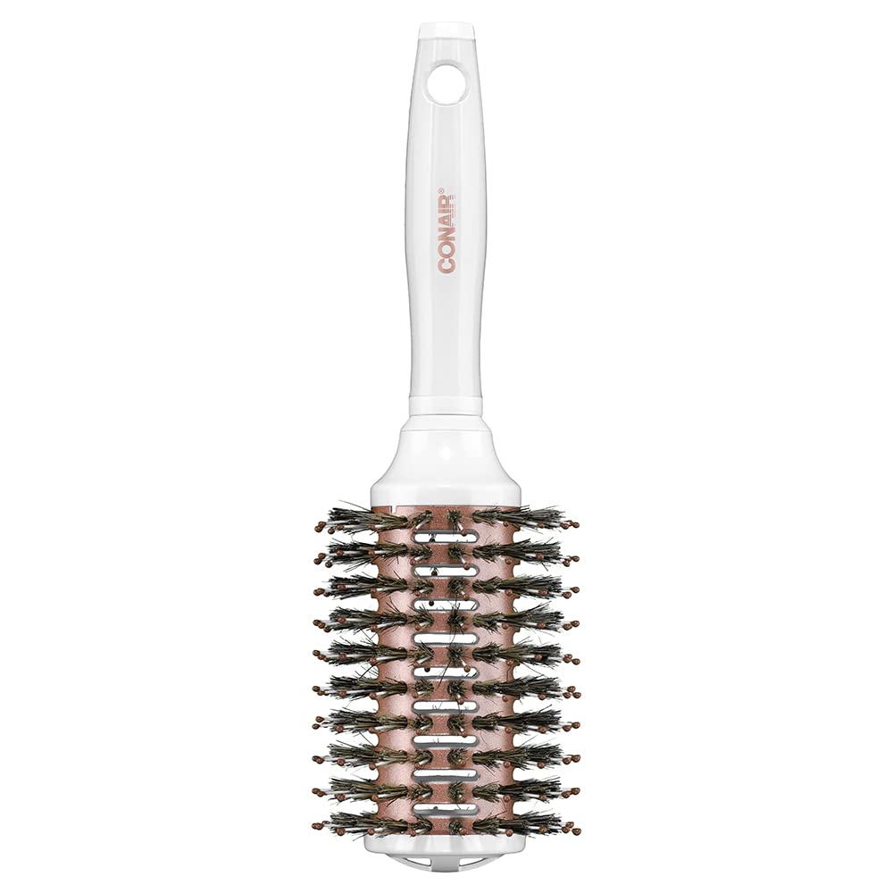 Foto 2 pulgar | Cepillo Redondo Conair Ceramic para Secar con Secador con Cerdas de Jabalí - Venta Internacional
