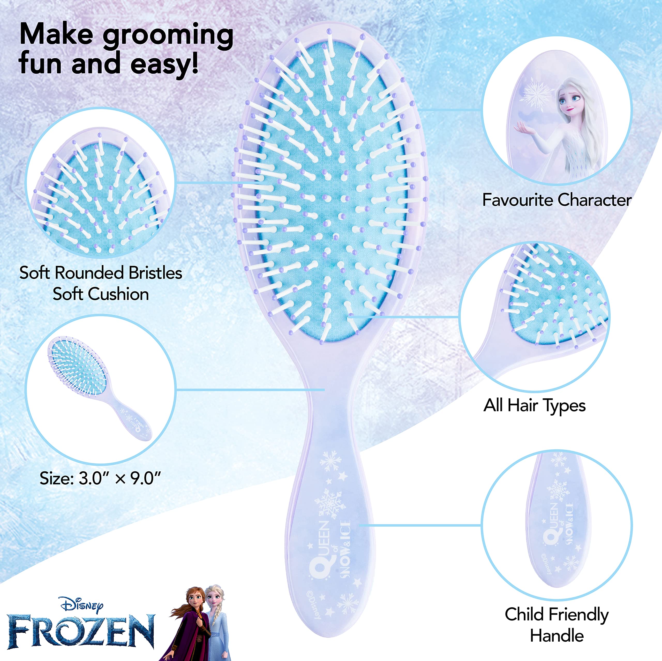 Foto 5 pulgar | Set de Accesorios para el Cabello Luv Her Frozen Elsa 5 Piezas para Niñas - Venta Internacional