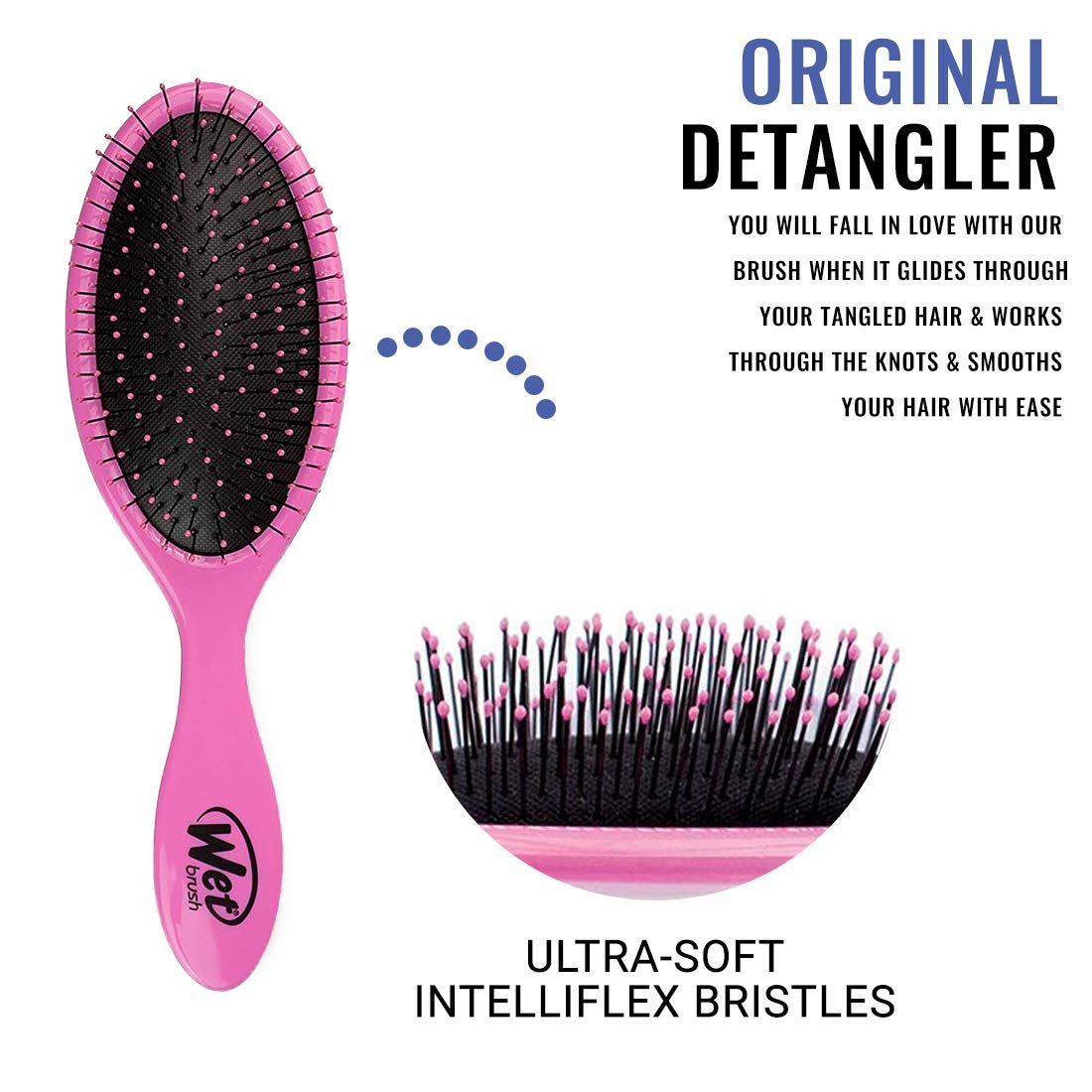 Foto 3 pulgar | Cepillos Wet Brush Rosas 2 Piezas-Venta Internacional