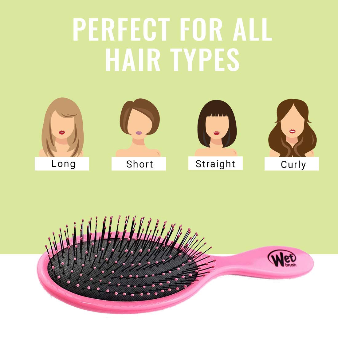 Foto 4 pulgar | Cepillos Wet Brush Rosas 2 Piezas-Venta Internacional