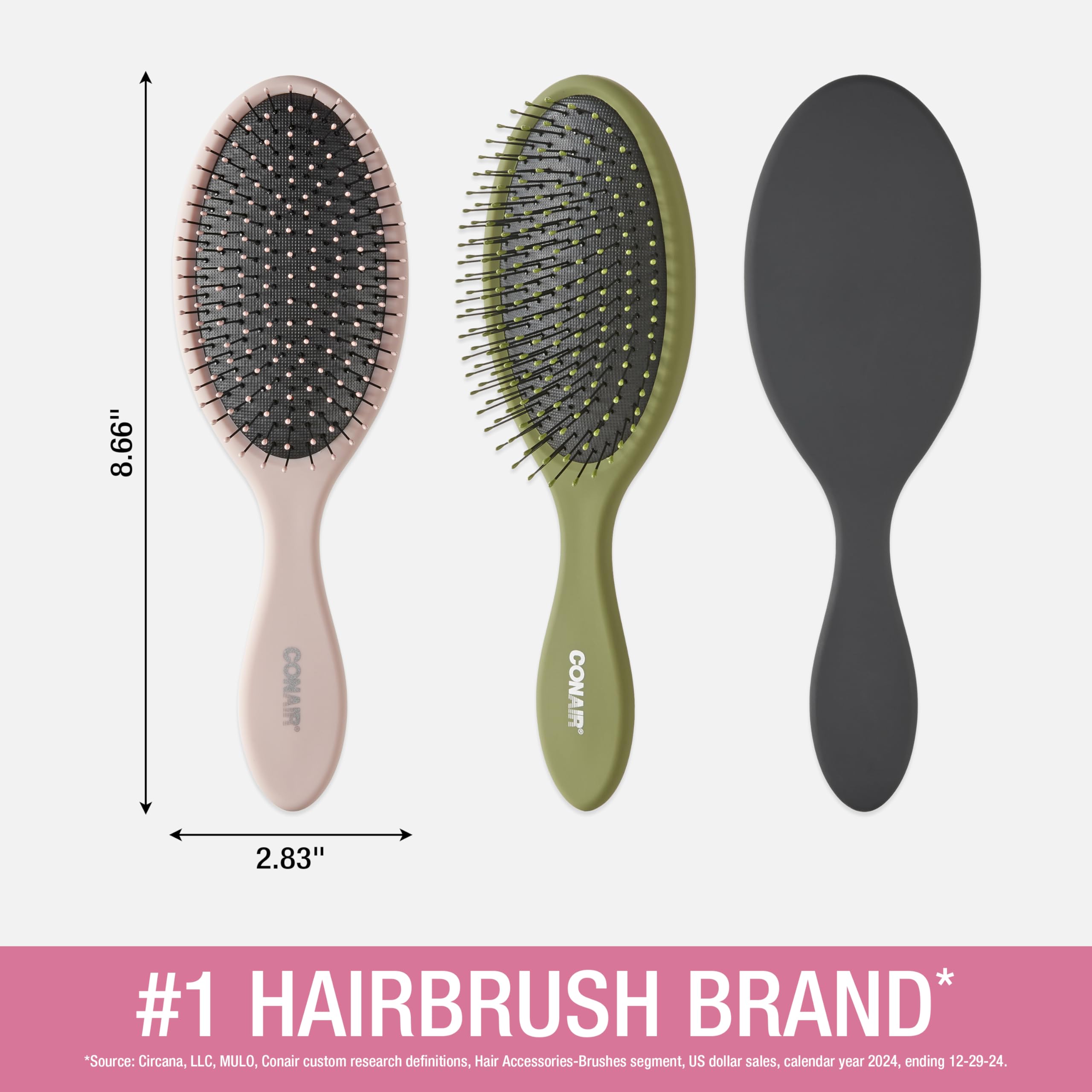 Foto 4 pulgar | Set de Cepillos Desenredantes Conair Paquete de 3 Piezas - Venta Internacional