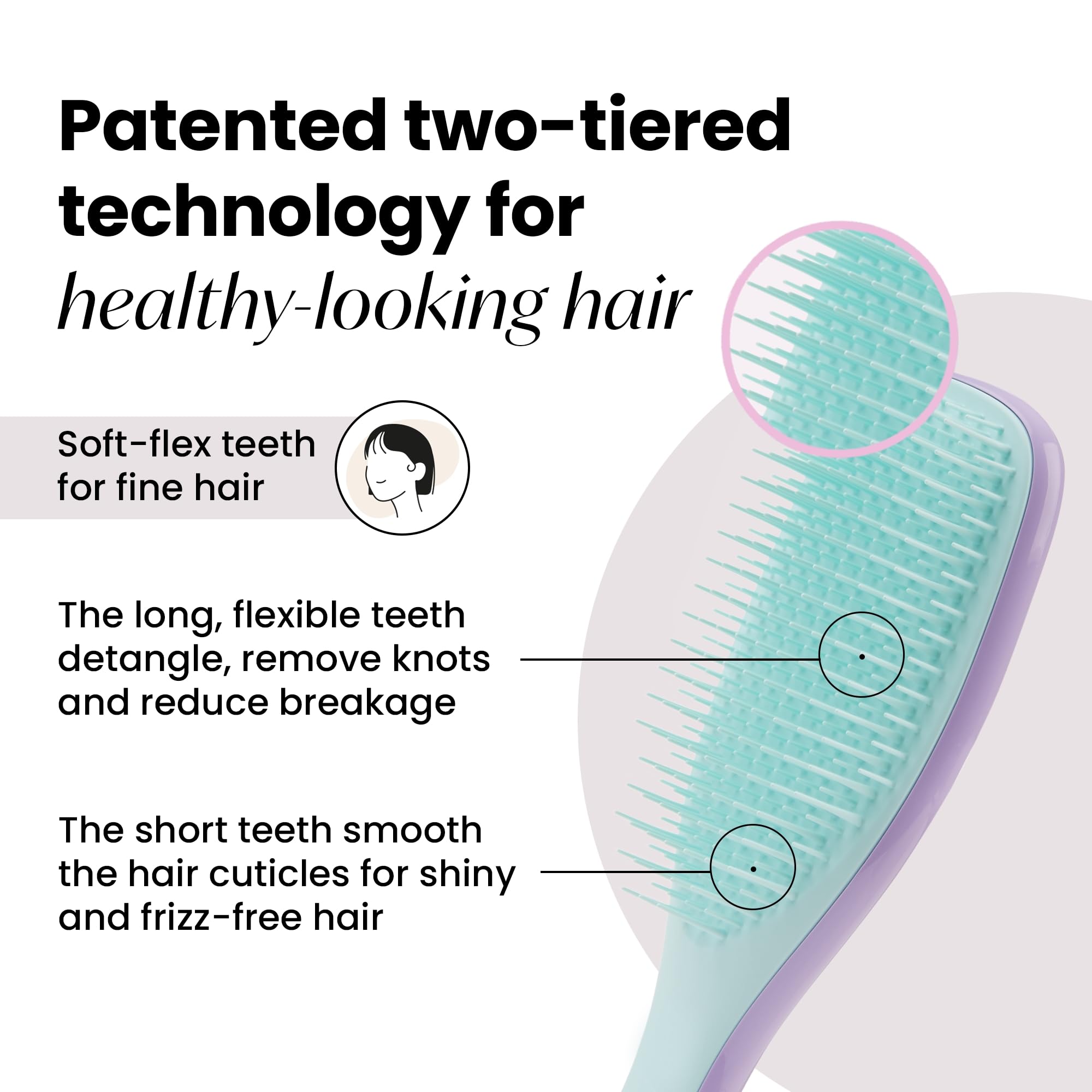Foto 2 | Cepillo Tangle Teezer para Cabello-Venta Internacional