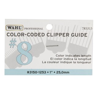 Foto 2 | Peine Attachment Wahl Professional con Código de Colores #8 Azul Claro - Venta Internacional