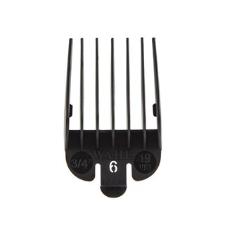 Foto 1 | Accesorio de Peine Guía Wahl Professional #6 19 m Negro - Venta Internacional