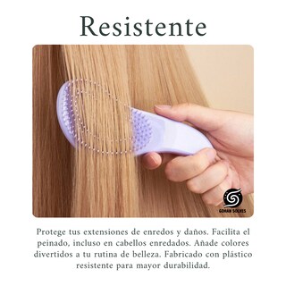 Foto 5 | Cepillo Especial Para Extensiones De Cabello, Desenredante, 2pz
