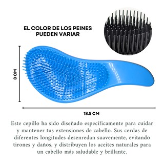 Foto 2 | Cepillo Especial Para Extensiones De Cabello, Desenredante