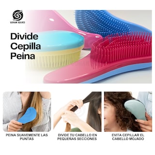 Foto 4 | Cepillo Especial Para Extensiones De Cabello, Desenredante